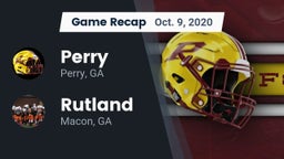 Recap: Perry  vs. Rutland  2020