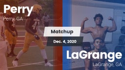 Matchup: Perry  vs. LaGrange  2020