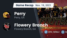 Recap: Perry  vs. Flowery Branch  2021