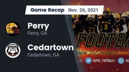 Recap: Perry  vs. Cedartown  2021