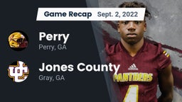 Recap: Perry  vs. Jones County  2022