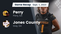 Recap: Perry  vs. Jones County  2023