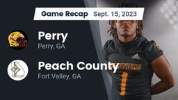 Recap: Perry  vs. Peach County  2023