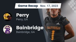 Recap: Perry  vs. Bainbridge  2023
