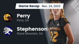 Recap: Perry  vs. Stephenson  2023