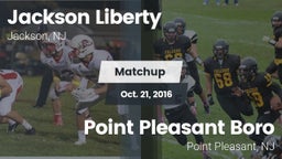 Matchup: Jackson Liberty vs. Point Pleasant Boro  2016
