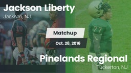 Matchup: Jackson Liberty vs. Pinelands Regional  2016