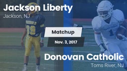 Matchup: Jackson Liberty vs. Donovan Catholic  2017