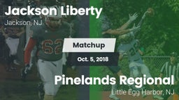 Matchup: Jackson Liberty vs. Pinelands Regional  2018