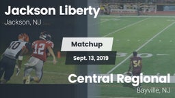 Matchup: Jackson Liberty vs. Central Regional  2019