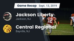 Recap: Jackson Liberty  vs. Central Regional  2019