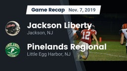 Recap: Jackson Liberty  vs. Pinelands Regional  2019