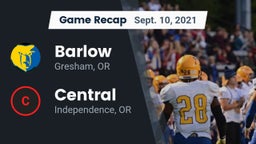 Recap: Barlow  vs. Central  2021