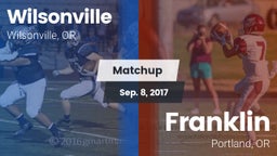 Matchup: Wilsonville High vs. Franklin  2017