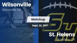 Matchup: Wilsonville High vs. St. Helens  2017