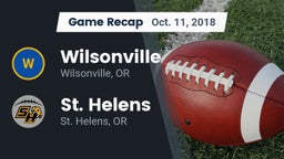 Recap: Wilsonville  vs. St. Helens  2018