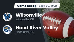 Recap: Wilsonville  vs. Hood River Valley  2022