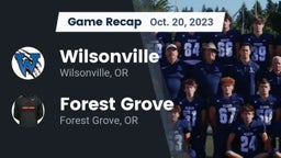 Recap: Wilsonville  vs. Forest Grove  2023
