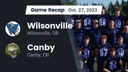 Recap: Wilsonville  vs. Canby  2023
