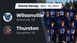 Recap: Wilsonville  vs. Thurston  2023