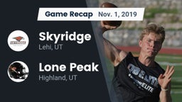 Recap: Skyridge  vs. Lone Peak  2019