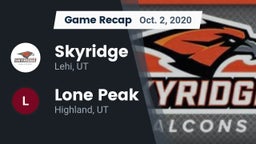 Recap: Skyridge  vs. Lone Peak  2020