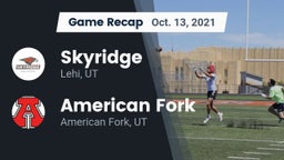 Recap: Skyridge  vs. American Fork  2021