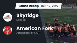 Recap: Skyridge  vs. American Fork  2022