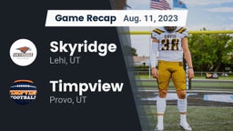 Recap: Skyridge  vs. Timpview  2023