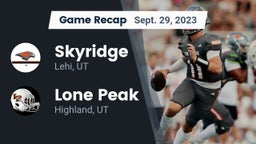 Recap: Skyridge  vs. Lone Peak  2023