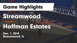 Streamwood  vs Hoffman Estates  Game Highlights - Dec. 1, 2018