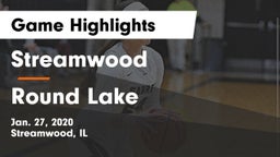 Streamwood  vs Round Lake  Game Highlights - Jan. 27, 2020