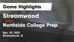 Streamwood  vs Northside College Prep Game Highlights - Dec. 29, 2022