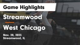 Streamwood  vs West Chicago  Game Highlights - Nov. 28, 2023