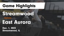 Streamwood  vs East Aurora  Game Highlights - Dec. 1, 2023