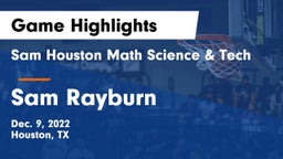 Sam Houston Math Science & Tech  vs Sam Rayburn  Game Highlights - Dec. 9, 2022