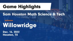 Sam Houston Math Science & Tech  vs Willowridge  Game Highlights - Dec. 16, 2022