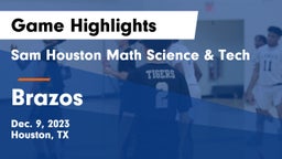 Sam Houston Math Science & Tech  vs Brazos  Game Highlights - Dec. 9, 2023