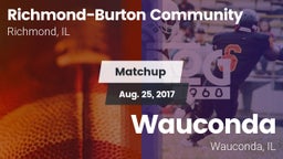 Matchup: Richmond-Burton Comm vs. Wauconda  2017