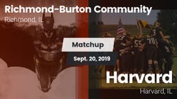 Matchup: Richmond-Burton Comm vs. Harvard  2019