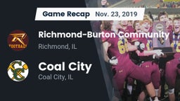 Recap: Richmond-Burton Community  vs. Coal City  2019