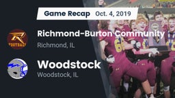 Recap: Richmond-Burton Community  vs. Woodstock  2019