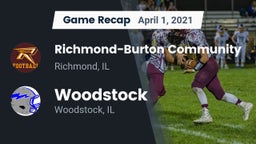 Recap: Richmond-Burton Community  vs. Woodstock  2021