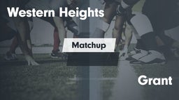 Matchup: Western Heights vs. Grant  2016