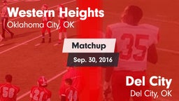 Matchup: Western Heights vs. Del City  2016