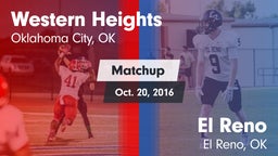 Matchup: Western Heights vs. El Reno  2016