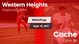 Matchup: Western Heights vs. Cache  2017