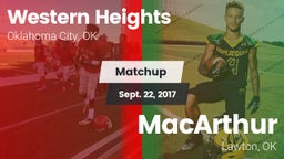 Matchup: Western Heights vs. MacArthur  2017