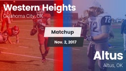 Matchup: Western Heights vs. Altus  2017
