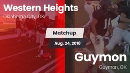 Matchup: Western Heights vs. Guymon  2018